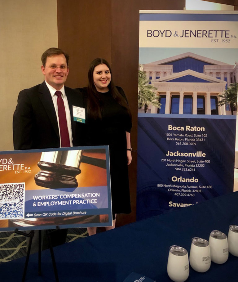 Boyd & Jenerette Sponsored the 2021 Florida Bar Workers' Compensation